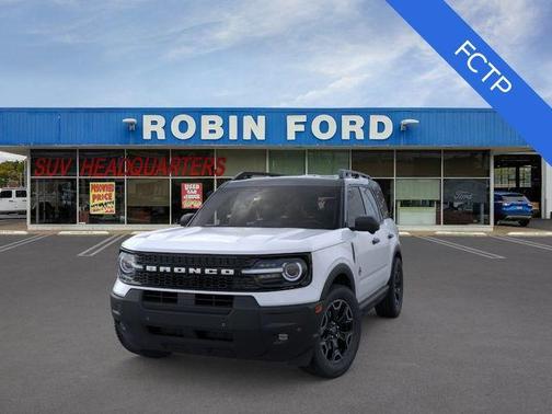 Space White Metallic 2026 Ford Bronco Sport Outer Banks