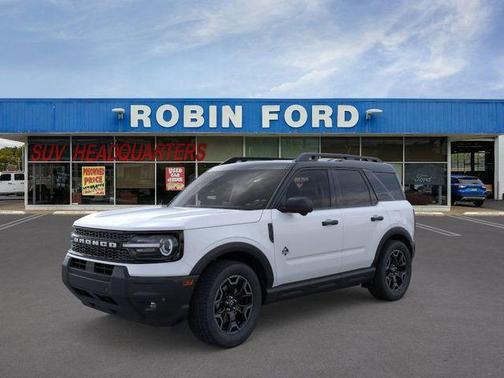 Space White Metallic 2026 Ford Bronco Sport Outer Banks SUV