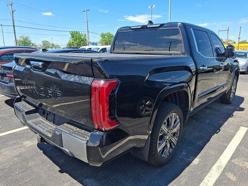 Black 2022 Toyota Tundra Hybrid Capstone