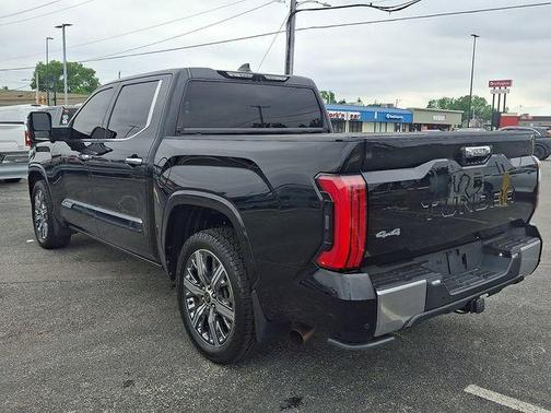 Black 2022 Toyota Tundra Hybrid Capstone