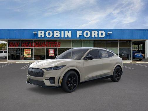 Desert Sand 2025 Ford Mustang Mach-E GT
