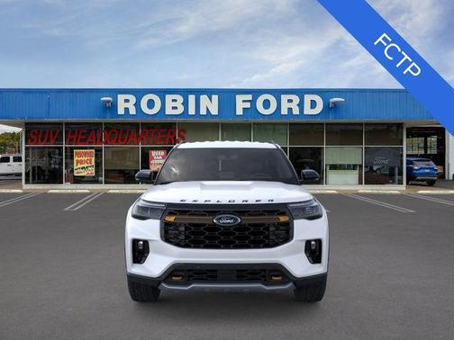 Star White 2026 Ford Explorer Tremor
