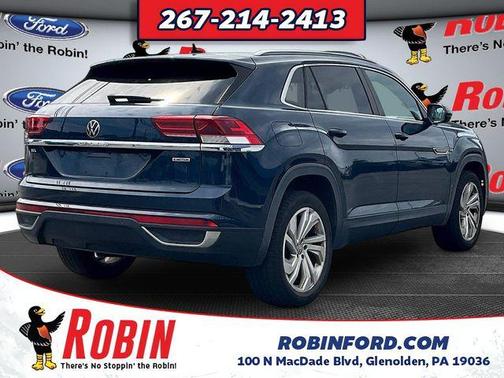 Tourmaline Blue Metallic 2020 Volkswagen Atlas Cross Sport 2.0T SEL
