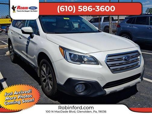 Crystal White Pearl 2015 Subaru Outback 2.5i Limited