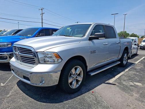 Bright Silver Clearcoat Metallic 2017 RAM 1500 Big Horn