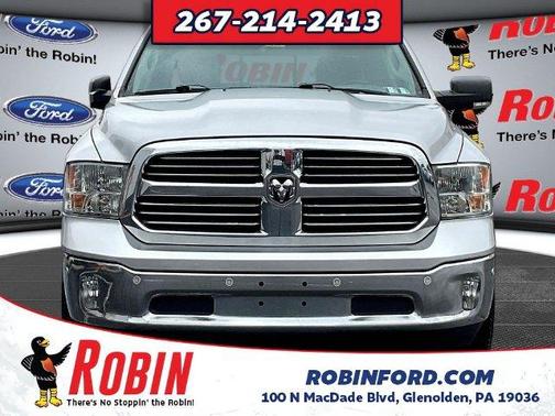 Bright Silver Clearcoat Metallic 2017 RAM 1500 Big Horn
