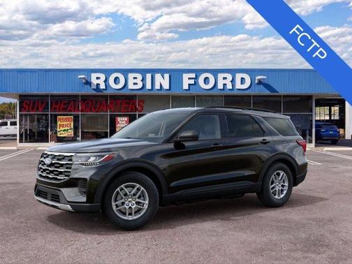 Agate Black Metallic 2027 Ford Explorer