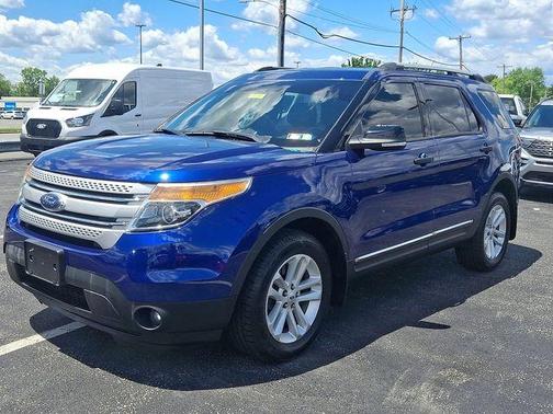 Blue Metallic 2014 Ford Explorer XLT