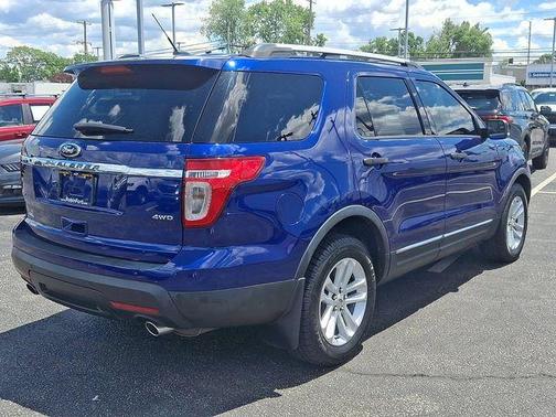 Blue Metallic 2014 Ford Explorer XLT