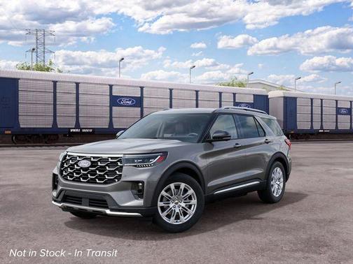 Gray Metallic 2027 Ford Explorer Platinum