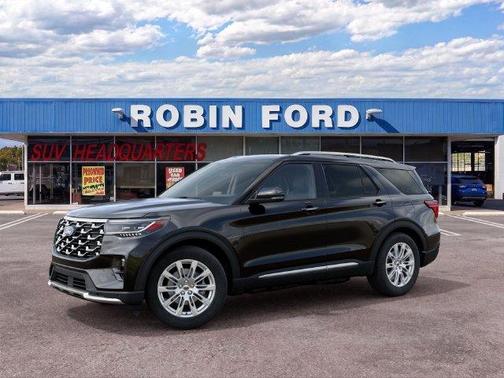 Black Metallic 2027 Ford Explorer Platinum
