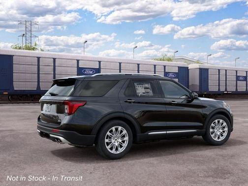 Black Metallic 2027 Ford Explorer Platinum