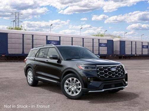 Black Metallic 2027 Ford Explorer Platinum