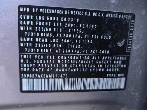 2022 Volkswagen Tiguan 2.0T SE R-Line Black 4MOTION