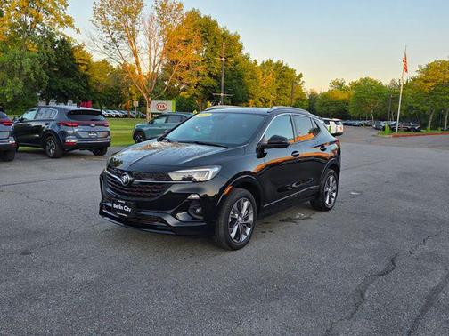 Ebony Twilight Metallic 2023 Buick Encore GX Essence