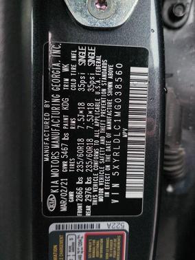 2021 Kia Sorento S