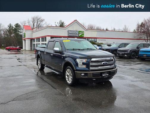 Blue Jeans Metallic 2016 Ford F-150 Lariat
