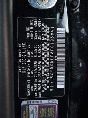 Ebony Black 2023 Kia Sorento SX