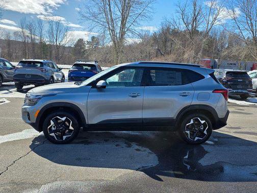 Steel Gray 2026 Kia Seltos EX