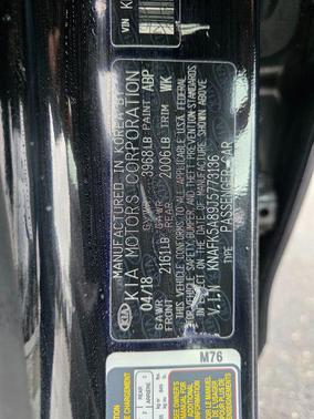 Aurora Black 2018 Kia Forte LX