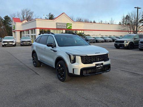 Ivory Silver 2026 Kia Sorento SX