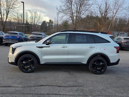 Ivory Silver 2026 Kia Sorento SX