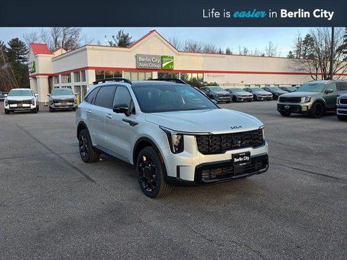 Ivory Silver 2026 Kia Sorento SX
