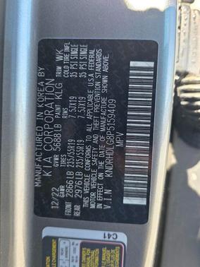 Steel Gray 2023 Kia Sorento Hybrid EX