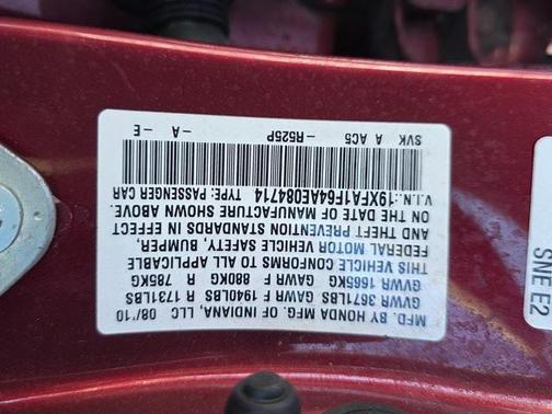 2010 Honda Civic LX-S