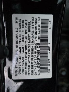 2017 Honda Civic EX