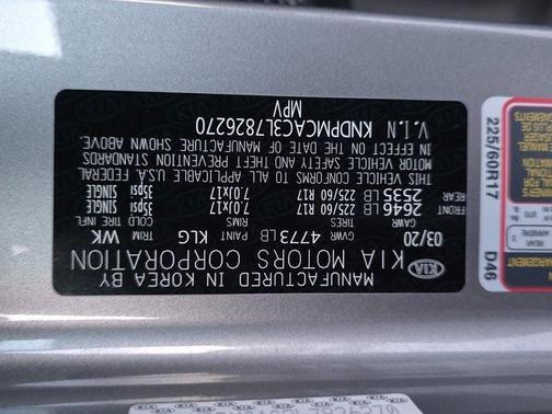 2020 Kia Sportage LX