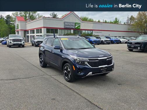Dark Ocean Blue 2024 Kia Seltos EX