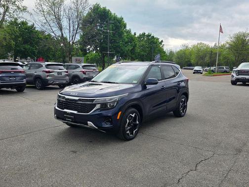 Dark Ocean Blue 2024 Kia Seltos EX