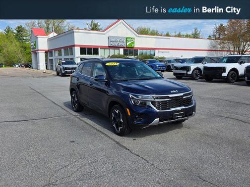 Dark Ocean Blue 2024 Kia Seltos EX