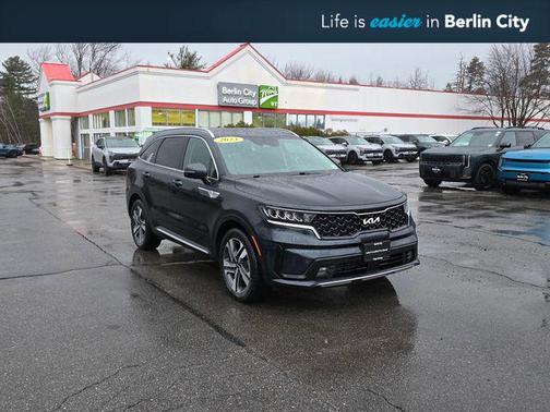 Gravity Blue 2023 Kia Sorento Hybrid EX