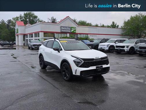 Snow White Pearl 2025 Kia Sportage Plug-In Hybrid X-Line