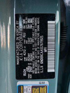 Pluton Blue 2025 Kia Seltos EX