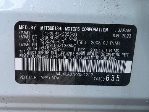 2023 Mitsubishi Outlander SE 2.5 S-AWC
