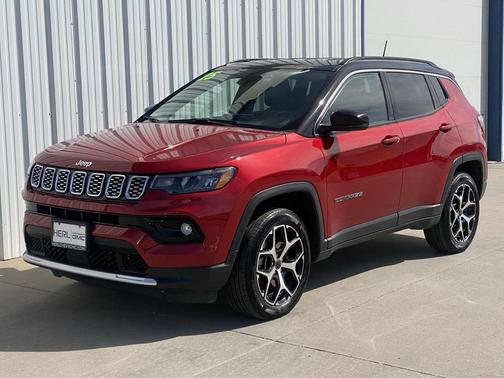 Red Hot Pearlcoat 2025 Jeep Compass Limited