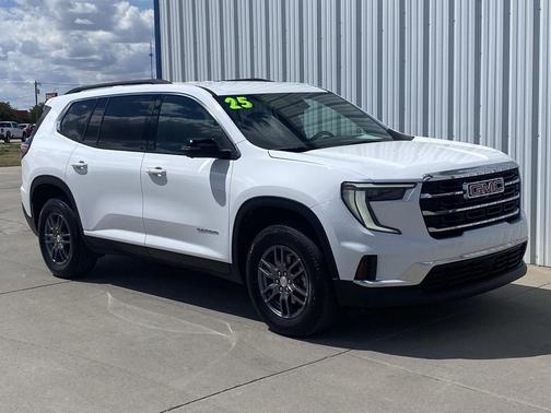 Summit White 2025 GMC Acadia AWD Elevation
