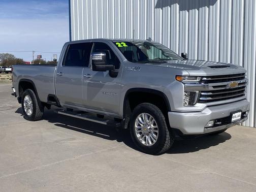 Silver Ice Metallic 2022 Chevrolet Silverado 3500 High Country