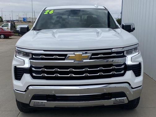 Summit White 2026 Chevrolet Silverado 1500 LTZ