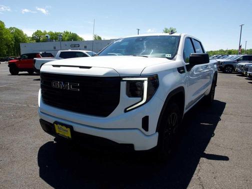 Summit White 2023 GMC Sierra 1500 Elevation