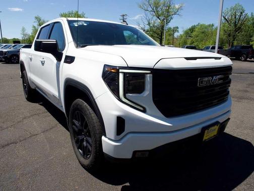 Summit White 2023 GMC Sierra 1500 Elevation