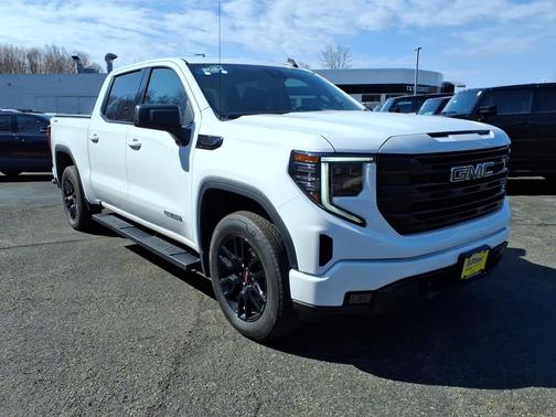 Summit White 2024 GMC Sierra 1500 Elevation