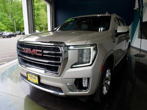 Tan 2021 GMC Yukon SLT