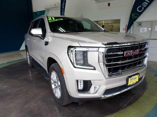 Tan 2021 GMC Yukon SLT