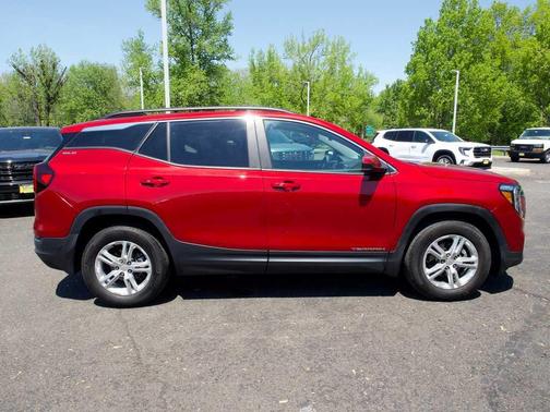 Volcanic Red Tintcoat 2023 GMC Terrain SLE
