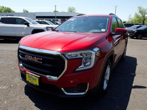 Volcanic Red Tintcoat 2023 GMC Terrain SLE