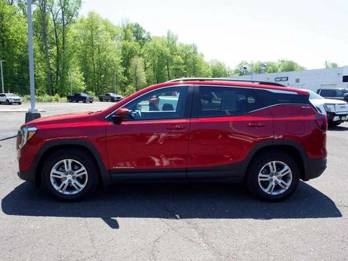 Volcanic Red Tintcoat 2023 GMC Terrain SLE